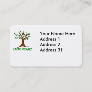 Earth Steward Visitekaartje