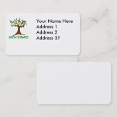 Earth Steward Visitekaartje (Voorkant / Achterkant)