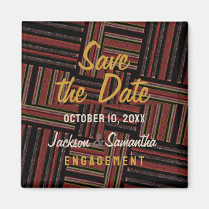 Earth Stripes sparen de Datum Magnet Magneet