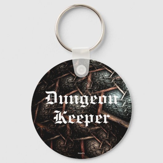 EARTH TEXTURE Dungeon Keeper Keyring Sleutelhanger (Voorkant)