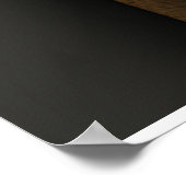 Earth Tone Geometric Layers Abstract Poster (Hoek)