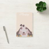 Earth Tone Spring Bunny Easter Egg Post-it® Notes (Kantoor)