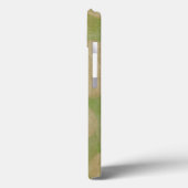 Earth Tone Wood Panel Painting with Circles Case-Mate iPhone Case (Achterkant / Links)