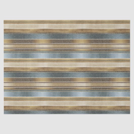 Earth Tones Christmas Pattern#27 ID1009 Tissuepapier (Voorkant)