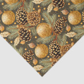 Earth Tones Christmas Pattern#29 ID1009 Tissuepapier (Detail)