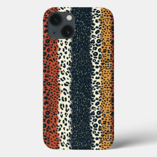 Earth Tones Dierenprint iPhone 13 Hoesje