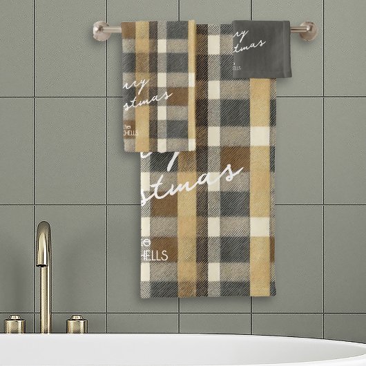 Earth Tones Gold Christmas Motif#7 ID1009