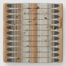 Earth Tones Peruvian Array Stone Onderzetter