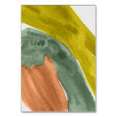 Earth Tones-Waterverf Kaart (Achterkant)