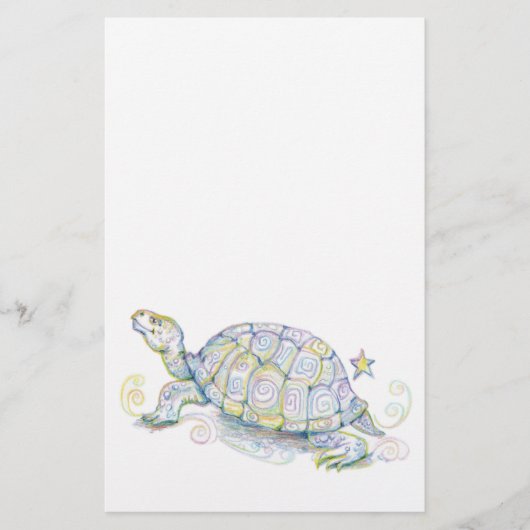 Earth Turtle Briefpapier (Voorkant)