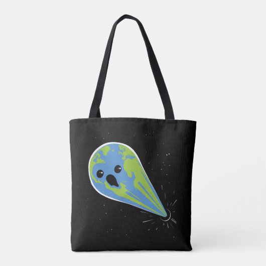 Earth Vs. Black Hole Draagtas (Achterkant)