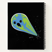 Earth Vs. Black Hole Notitieboek (Achterkant)