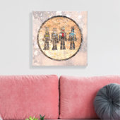 Earth Wind Fire en Water Canvas Afdruk (Insitu (Woonkamer))