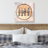 Earth Wind Fire en Water Canvas Afdruk (Insitu (Slaapkamer))