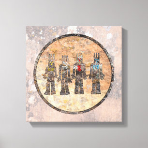 Earth Wind Fire en Water Canvas Afdruk
