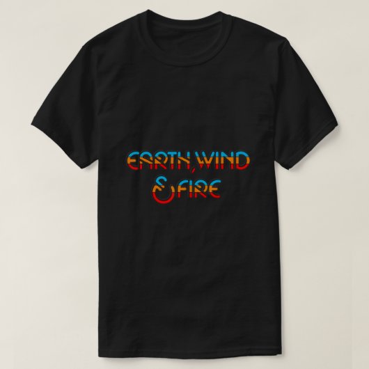 Earth Wind Fires band T-shirt (Design voorkant)