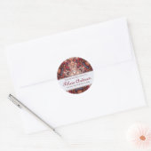 Earthalia : Boekplaatlabel Ronde Sticker (Envelop)