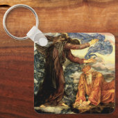 Earthbound by Evelyn De Morgan, Victoriaans kunst Sleutelhanger (Voorkant)