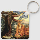 Earthbound by Evelyn De Morgan, Victoriaans kunst Sleutelhanger (Achterkant)
