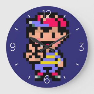 Earthbound Ness SPRITE Grote Klok