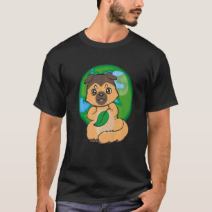 Earthday Elke dag Duitse Herdershond Wereld Aarded T-shirt
