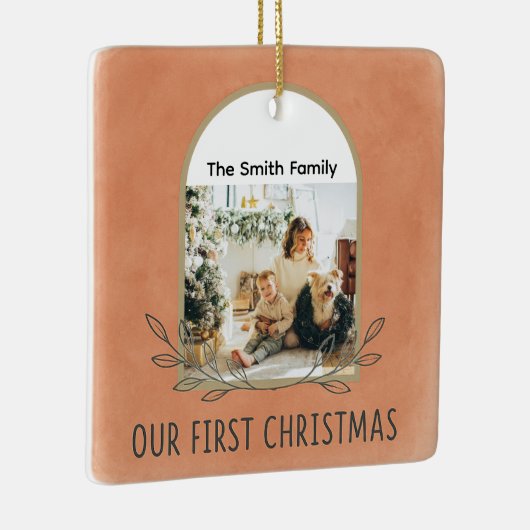 Earthen Arch Family Keepsake Ornament (Rechts)