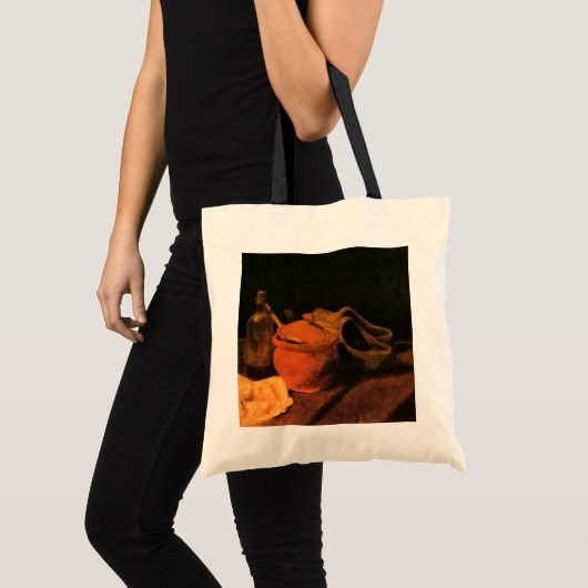 Earthenware, Bottle and Clogs van Vincent van Gogh Tote Bag (Voorkant (product))