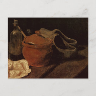 Earthenware, Bottle and Clogs, Vincent van Gogh Briefkaart