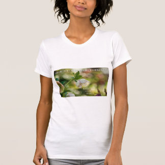 Earthlight and Healing Japanese Flowers and Poetry T-shirt