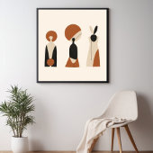 Earthline-vormen Poster