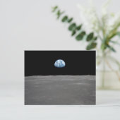 Earthrise Foto Briefkaart (Staand voorkant)