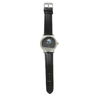 Earthrise Watch for Global Change (zwart) Horloge