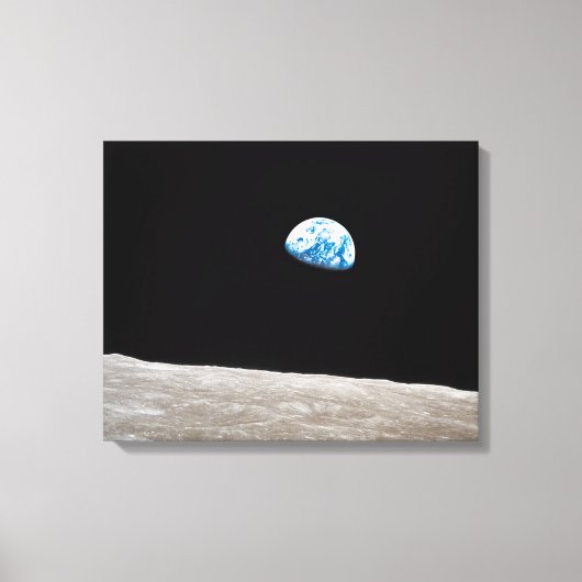 Earthrise William Anders Canvas Afdruk (Voorkant)