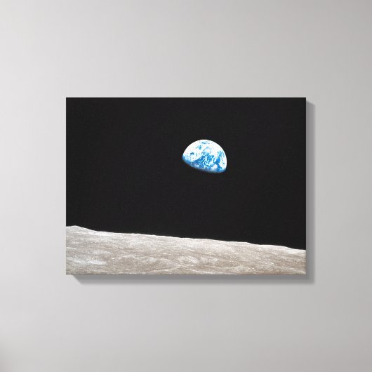 Earthrise William Anders Canvas Afdruk (Voorkant)