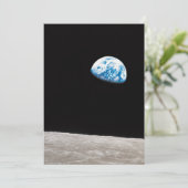 Earthrise William Anders Kaart (Staand voorkant)