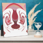 Earth's Embers: Getextureerde wandtapijten van Afr Fotoplaat (Zijkant)