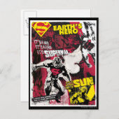 Earth's Hero Briefkaart (Voorkant / Achterkant)