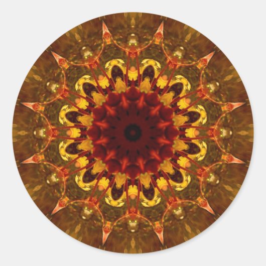 Earthstarburst sticker (Voorkant)