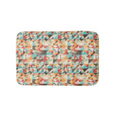 Earthtone Geometric Pattern Badmat (Voorkant)