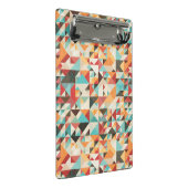 Earthtone Geometric Pattern Mini Klembord (Schuin)