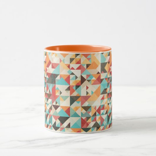 Earthtone Geometric Pattern Mok (Midden)