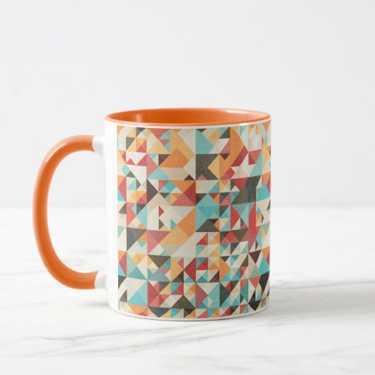 Earthtone Geometric Pattern Mok (Links)