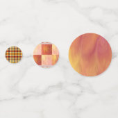 Earthtone Skies Tiles & Plaid Confetti (Derrière)