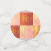 Earthtone Skies Tiles & Plaid Confetti (Petit recto)