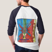 EarthWalk, "DE COSMOS SAMEN REIZEN" T-shirt (Achterkant)