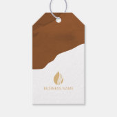 Earthy Boho Clothing Logo Hang Label Cadeaulabel (Voorkant)