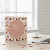 Earthy Boho Flowers Notitieboek