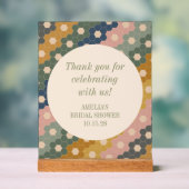 Earthy Boho Vintage Fête des mariées personnalisée (Neutre)