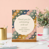 Earthy Boho Vintage Fête des mariées personnalisée (Mariage)