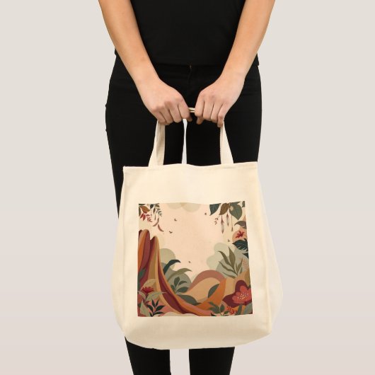 Earthy Escape Tote Bag (Voorkant (product))